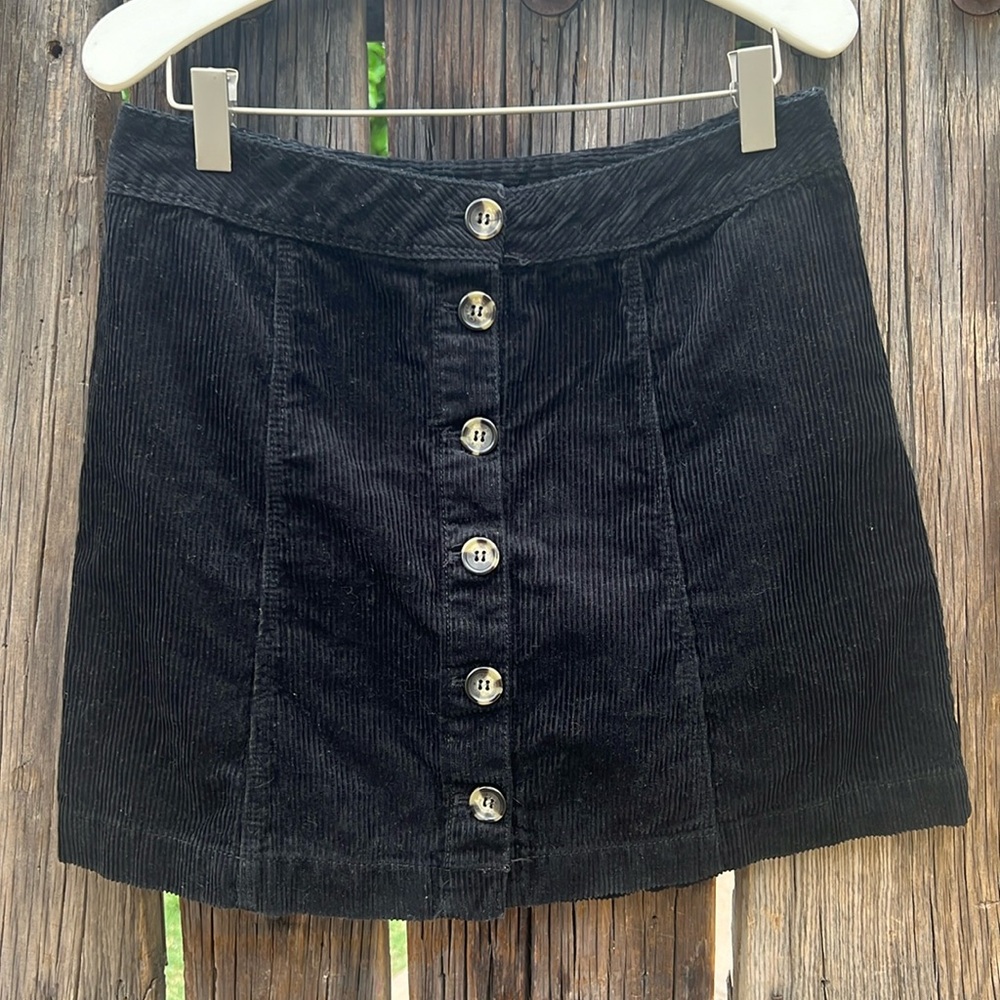 Corduroy skirt